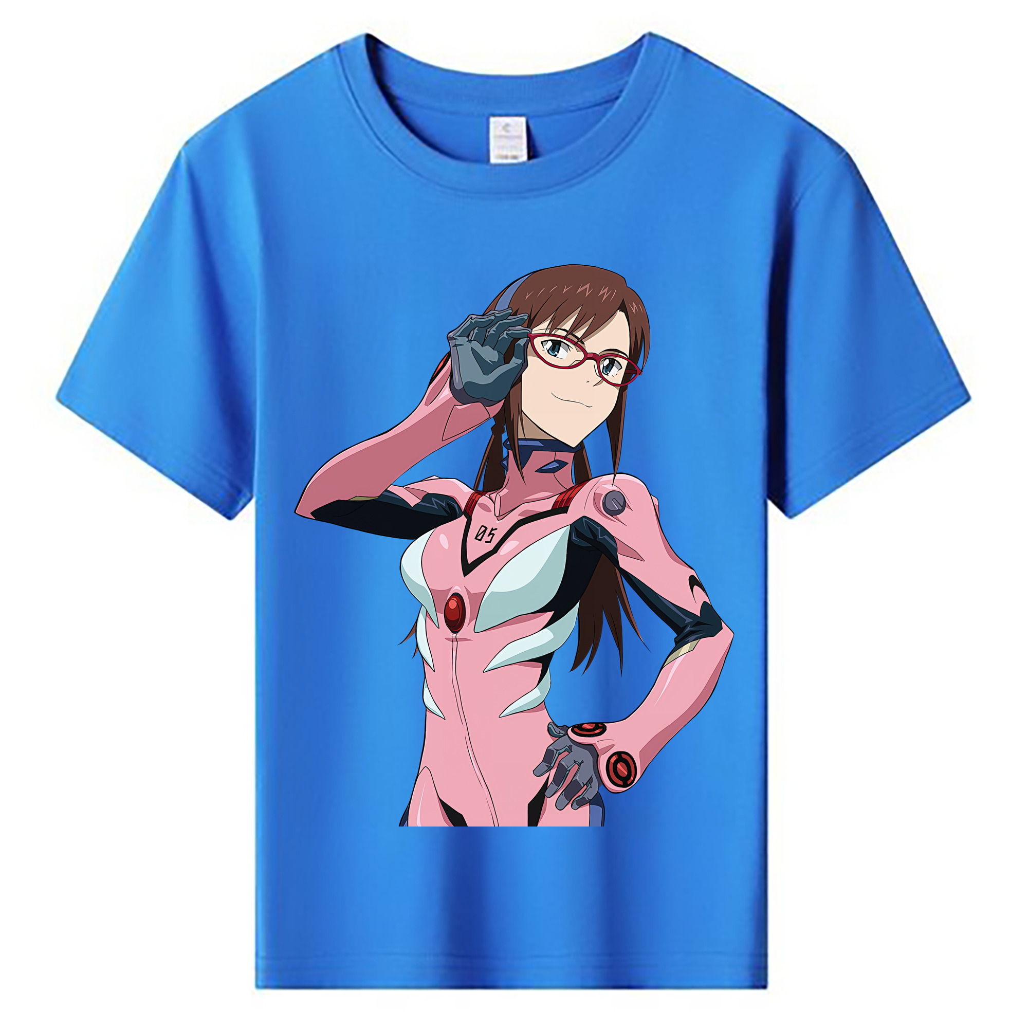 （画像用） EVA 新世紀エヴァンゲリオン 綿100％キッズTシャツ（フロントプリント）